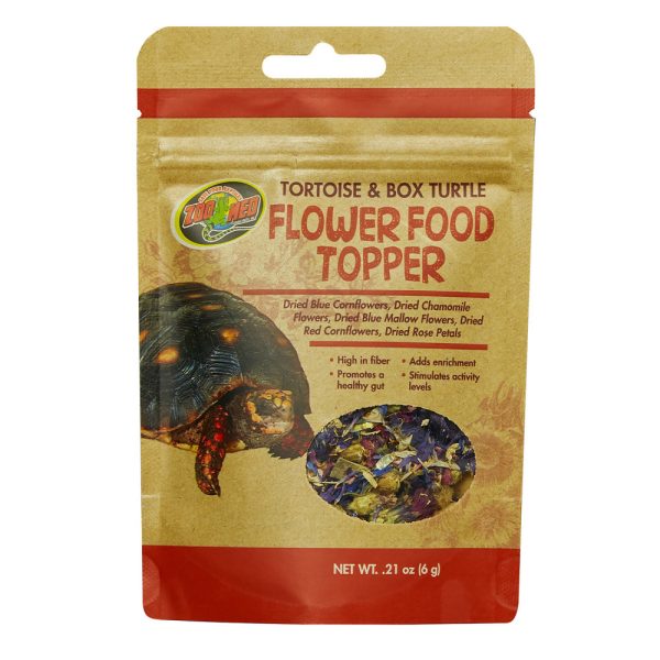 Zoo Med Tortoise & Box Turtle Flower Food Topper Discount