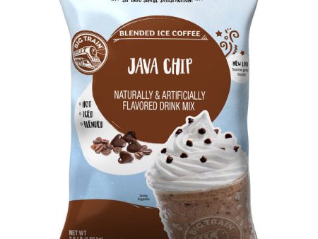 Big Train 3.5 lb. Java Chip Blended Ice Coffee Mix Cheap