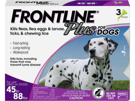 Frontline Plus for Large Dogs Hot on Sale