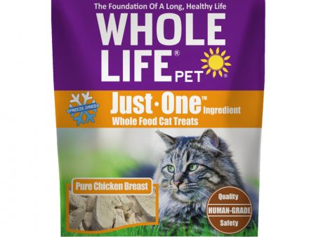 Whole Life Pet Just One Ingredient Freeze Dried Chicken Treats for Cats Online Sale