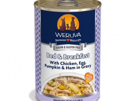 Weruva Bed & Breakfast with Chicken, Egg, Pumpkin & Ham in Gravy Canned Dog Food Discount