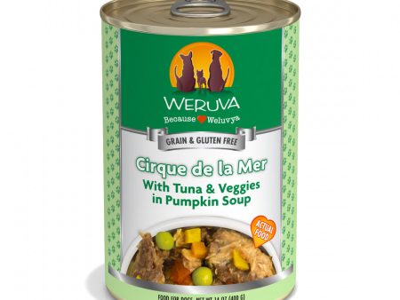 Weruva Cirque de la Mer with Tuna & Veggies in Pumpkin Soup Canned Dog Food Supply