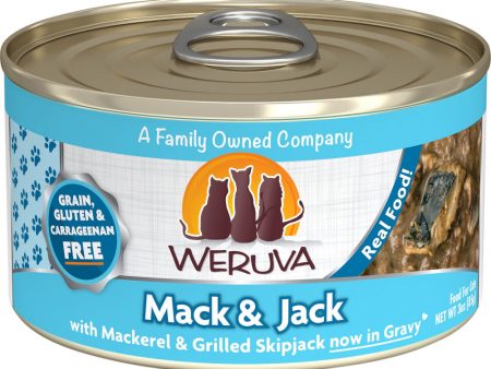 Weruva Mack And Jack With Mackerel and Grilled Skipjack Canned Cat Food on Sale