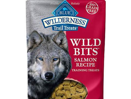 Blue Buffalo Wilderness Trail Treats Salmon Wild Bits Dog Treats Online Sale