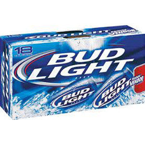 BUD LIGHT CANNED BEER - 18 PK Cheap