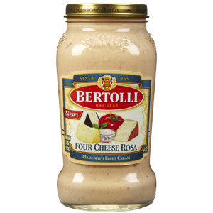 BERTOLLI 4 CHEESE ROSA PASTA SAUCE on Sale