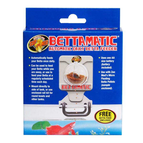 Zoo Med BettaMatic Automatic Daily Betta Feeder on Sale