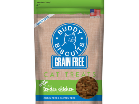 Buddy Biscuits Soft & Chewy Grain Free Chicken Cat Treats For Discount