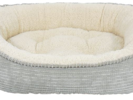 Arlee Pet Products Cody Cuddler Grey Pet Bed For Cheap