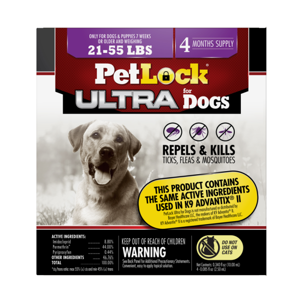 Petlock Ult Max Flea & Tick for Dogs Fashion