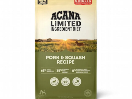 ACANA Singles Limited Ingredient Grain Free High Protein Pork & Squash Recipe Dry Dog Food Discount