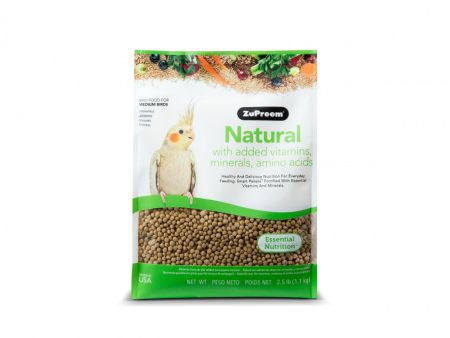 Zupreem Natural Food with Added Vitamins Minerals Amino Acids for Medium Birds Fashion