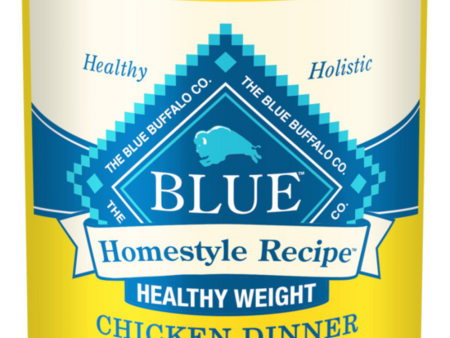 Blue Buffalo Homestyle Recipe Adult Healthy Weight Chicken Dinner with Garden Vegetables Canned Dog Food Hot on Sale