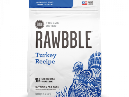 BIXBI Rawbble Freeze Dried Turkey Supply