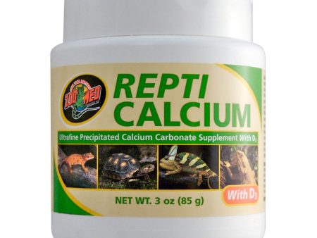 Zoo Med Repti Calcium with D3 Supplement for Reptiles & Amphibians Fashion