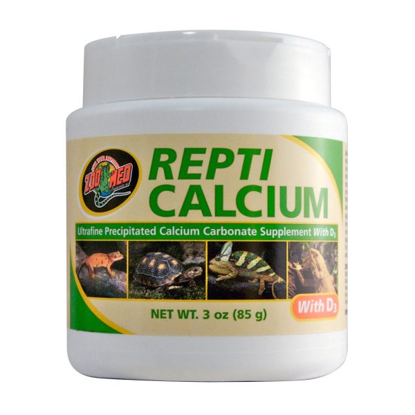 Zoo Med Repti Calcium with D3 Supplement for Reptiles & Amphibians Fashion