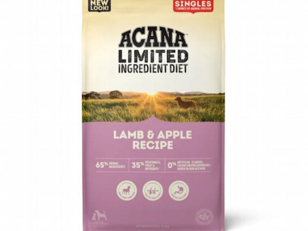 ACANA Singles, Lamb & Apple Recipe, Limited Ingredient Diet Dry Dog Food Online Sale