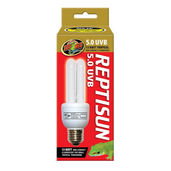 Zoo Med Reptisun UVB Mini Compact Fluorescent Tropical Online