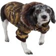 Pet Life Metallic Camouflage Fashion Parka Insulated Dog Coat with Removable Hood For Discount