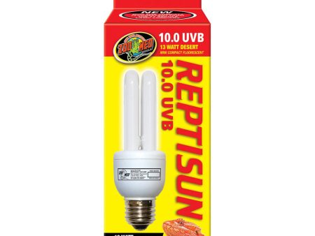 Zoo Med Reptisun UVB Mini Compact Fluorescent Desert Sale