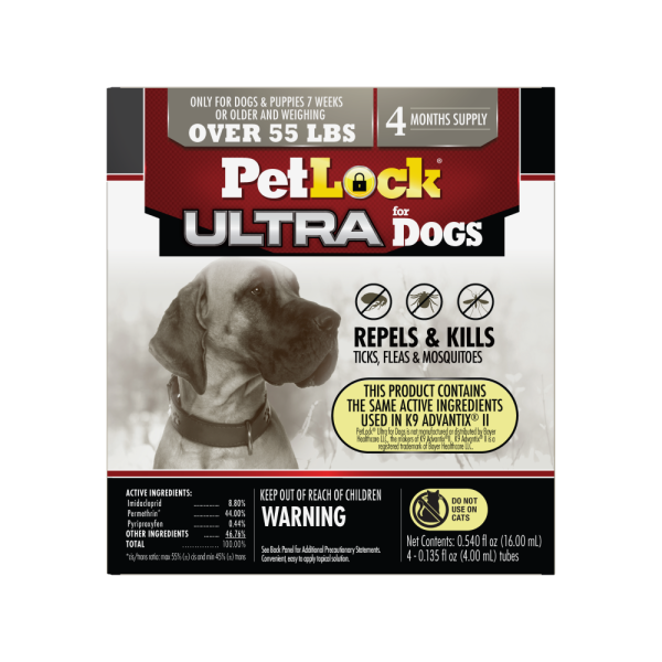 Petlock Ult Max Flea & Tick for Dogs Fashion