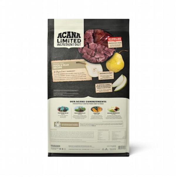 ACANA Singles Limited Ingredient Dry Dog Food Duck & Pear Recipe Sale