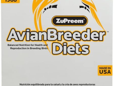 Zupreem AvianBreeder Natural Food with Added Vitamins and Minerals for Medium Birds Online now