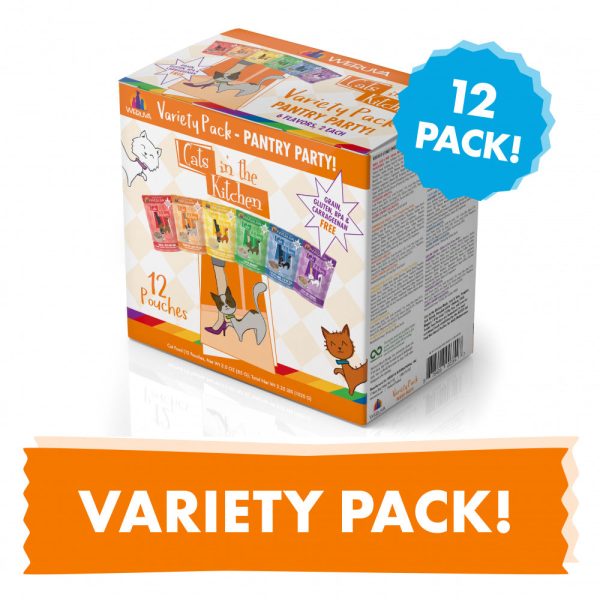 Weruva Grain Free Cats in the Kitchen Pouches Variety Pack Supply