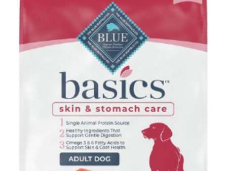 Blue Buffalo Basics Adult Skin & Stomach Care Grain-Free Salmon & Potato Recipe Dry Dog Food Hot on Sale