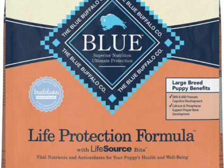 Blue Buffalo Life Protection Formula Large Breed Puppy Chicken & Brown Rice Recipe Dry Dog Food Online now