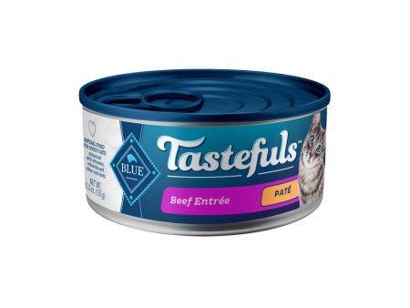 Blue Buffalo Tastefuls Adult Pate Beef Entree Wet Cat Food For Cheap